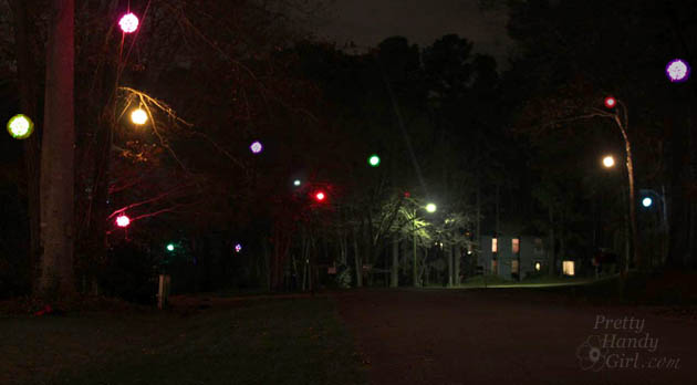 Giant Lighted Christmas Ball Tutorial | Pretty Handy Girl