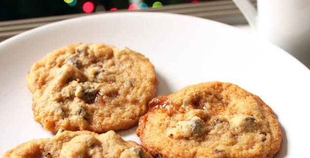 Salted Caramel Chocolate Chip Cookies | Pretty Handy Girl