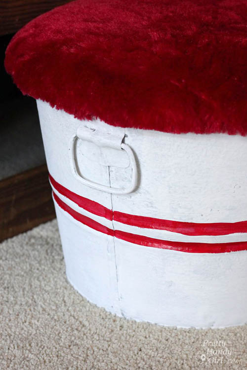 Galvanized Tub Storage Bench for Kids | Pretty Handy Girl