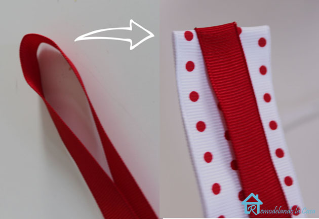 folded ribbon