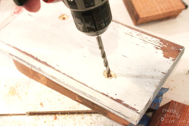 How to Install Shelves on a Tile Wall (using Corbels) | Pretty Handy Girl