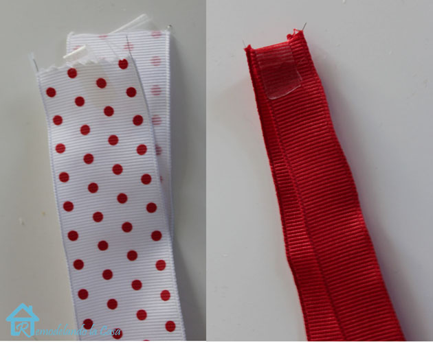 ribbon tied together