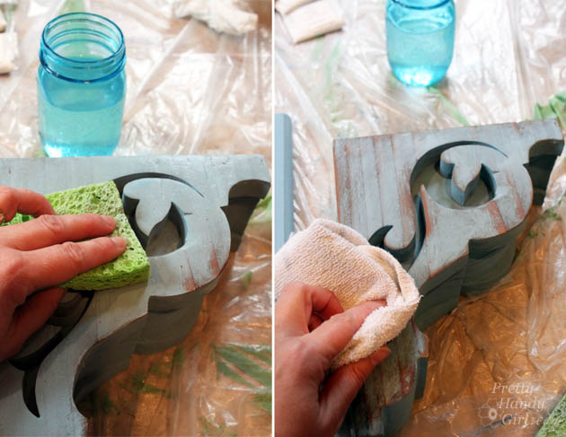 DIY Aged Chippy Paint Technique | Pretty Handy Girl