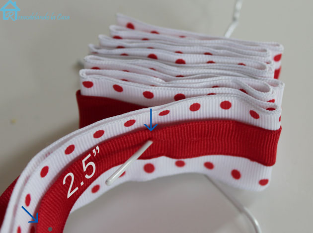 spacing ribbon holes