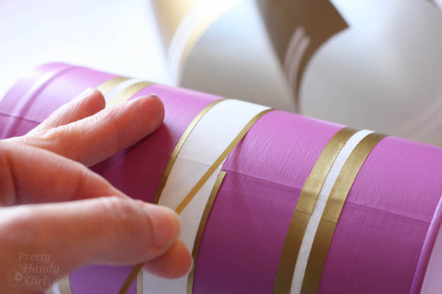 Radiant Orchid Vases from Recycled Cans & Jars | #upcycling | Pretty Handy Girl