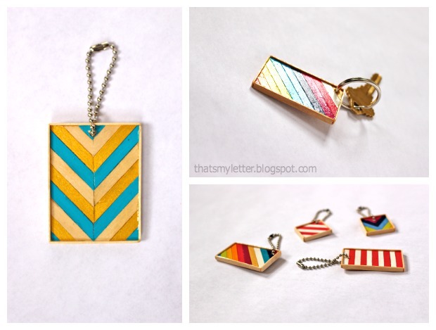 coffee stirrer keychain 4