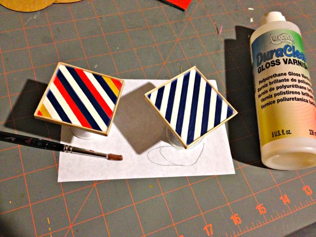 coffee stirrer keychain step 7