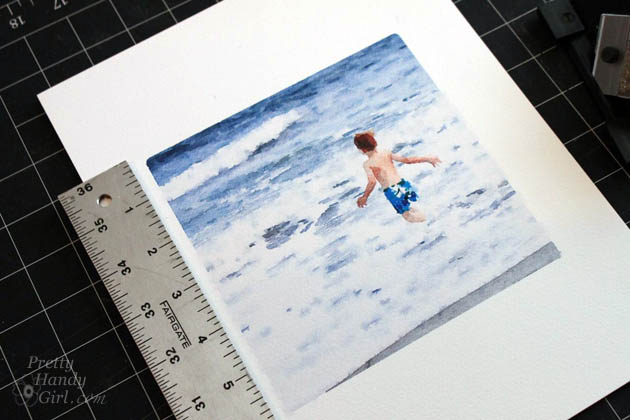 How to Mat a Picture Like a Pro | Pretty Handy Girl
