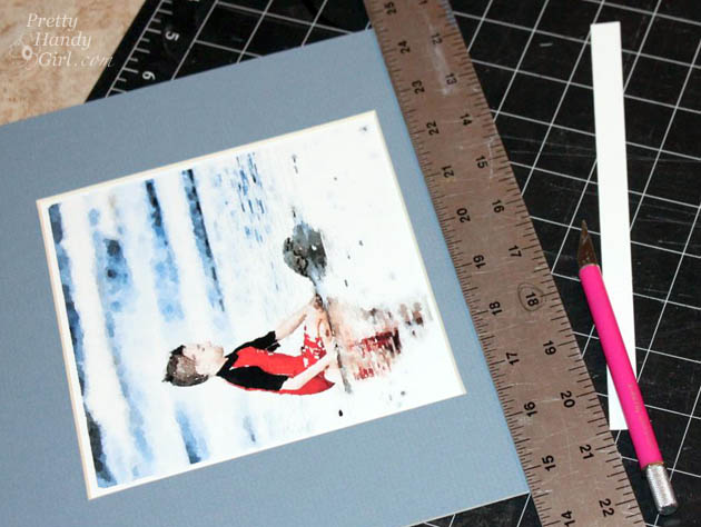 How to Mat a Picture Like a Pro | Pretty Handy Girl
