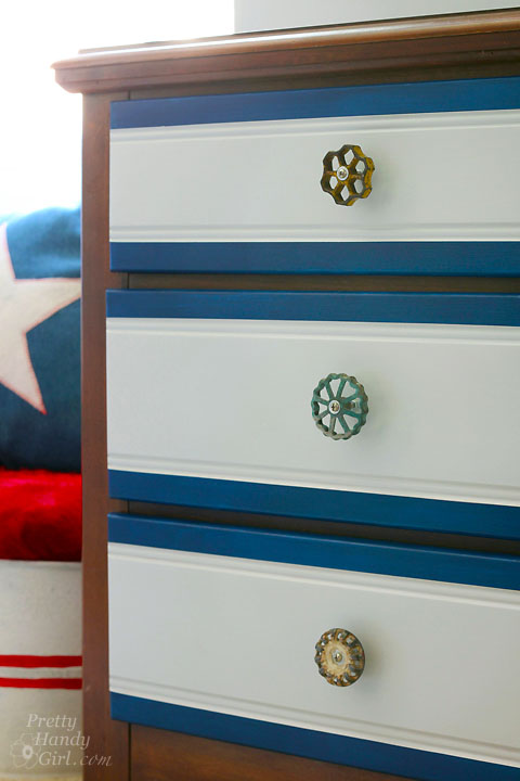Easy Added Color to a Dresser | Pretty Handy Girl
