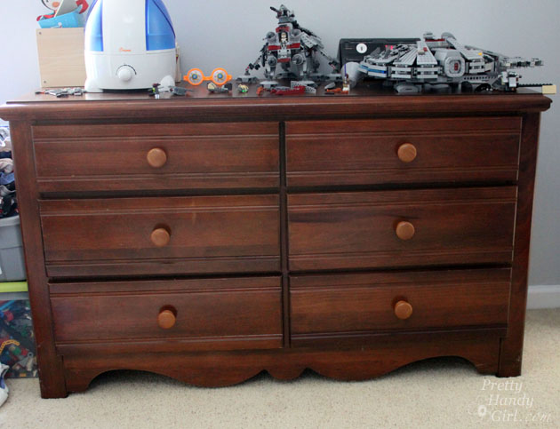 Easy Added Color to a Dresser | Pretty Handy Girl