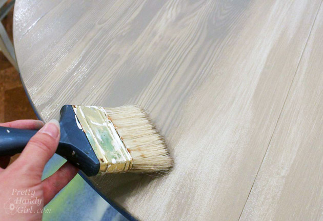 Faux Weathered Gray Wood Grain Tutorial | Pretty Handy Girl