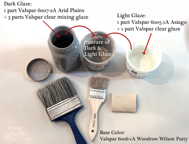 Faux Weathered Gray Wood Grain Tutorial | Pretty Handy Girl