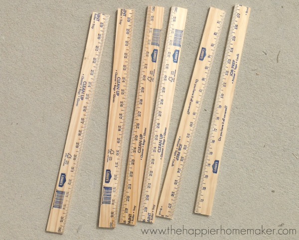 materials yardstick star