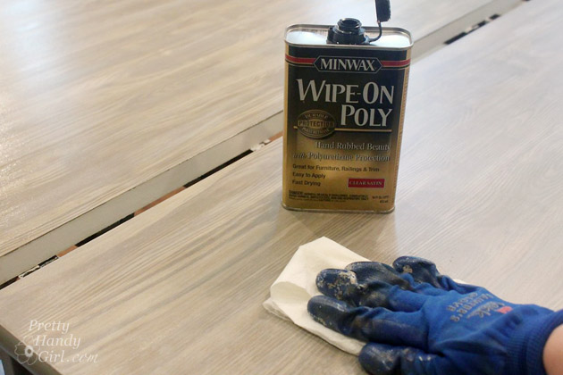 Faux Weathered Gray Wood Grain Tutorial | Pretty Handy Girl