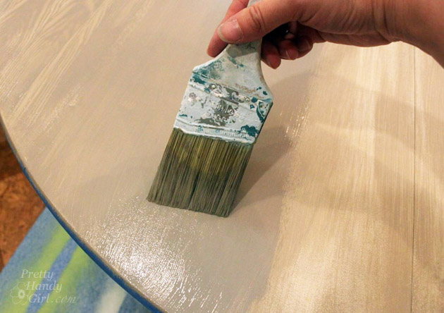 Faux Weathered Gray Wood Grain Tutorial | Pretty Handy Girl