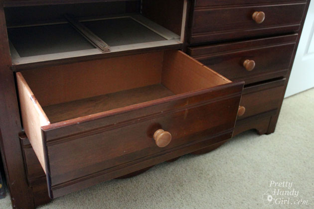 Easy Added Color to a Dresser | Pretty Handy Girl