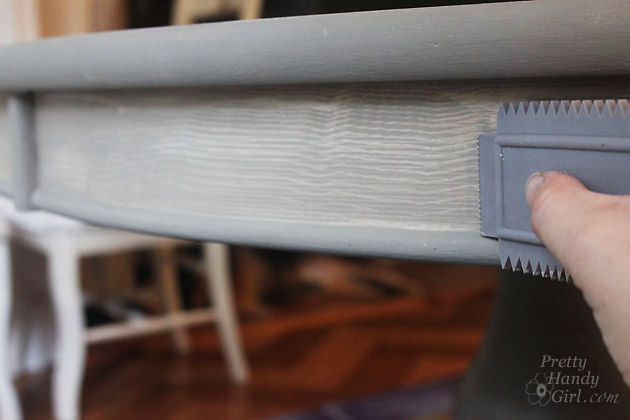 Faux Weathered Gray Wood Grain Tutorial | Pretty Handy Girl