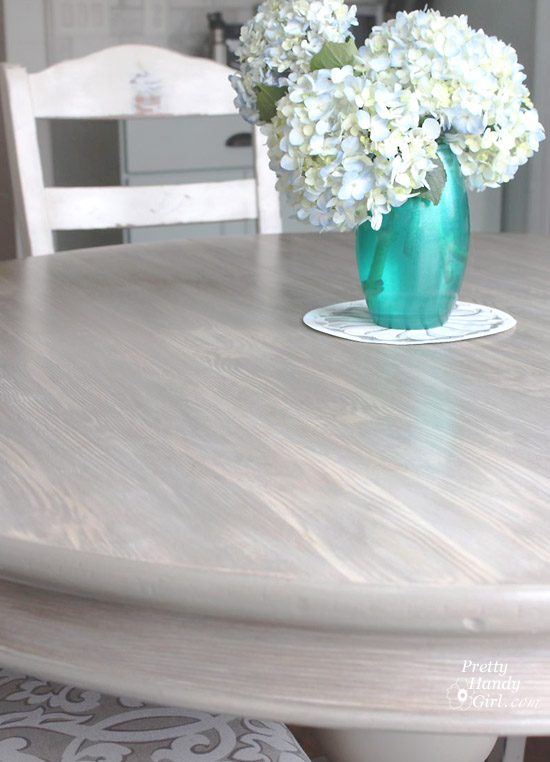 Faux Finished Weathered Wood Grain