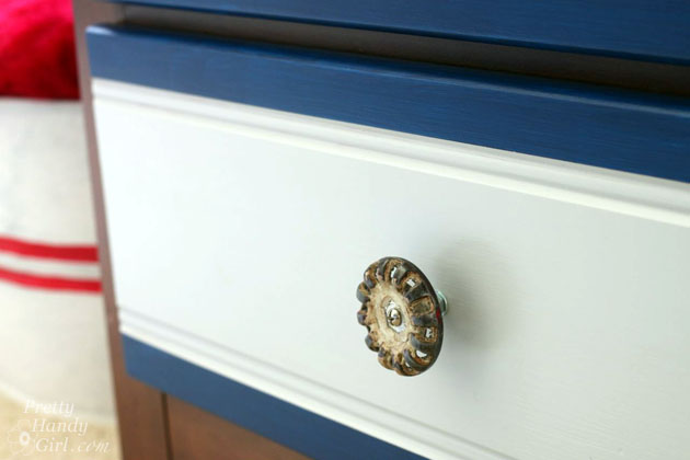 Spigot Faucet Drawer Knobs Tutorial | Pretty Handy Girl