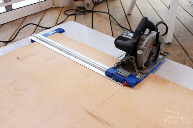 Wall-Mounted Desk Tutorial | Pretty Handy Girl