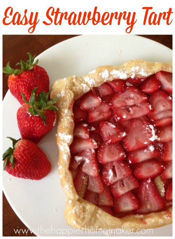 Gifts from your Kitchen - Easy Strawberry Tart 