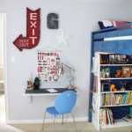 Boy's Red, White & Blue Themed Room | Pretty Handy Girl