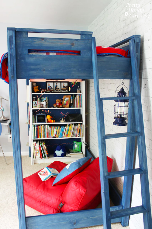 DIY Loft Bed | Pretty Handy Girl
