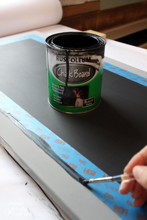 How to Make a Chalkboard Surface Desk | Pretty Handy Girl