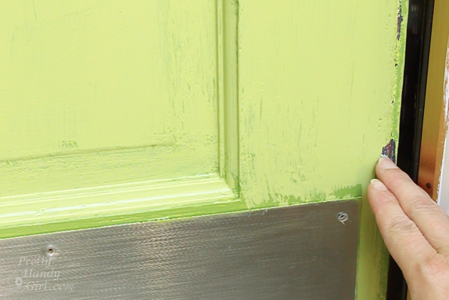 How to Strip Paint Off a Door | Pretty Handy Girl