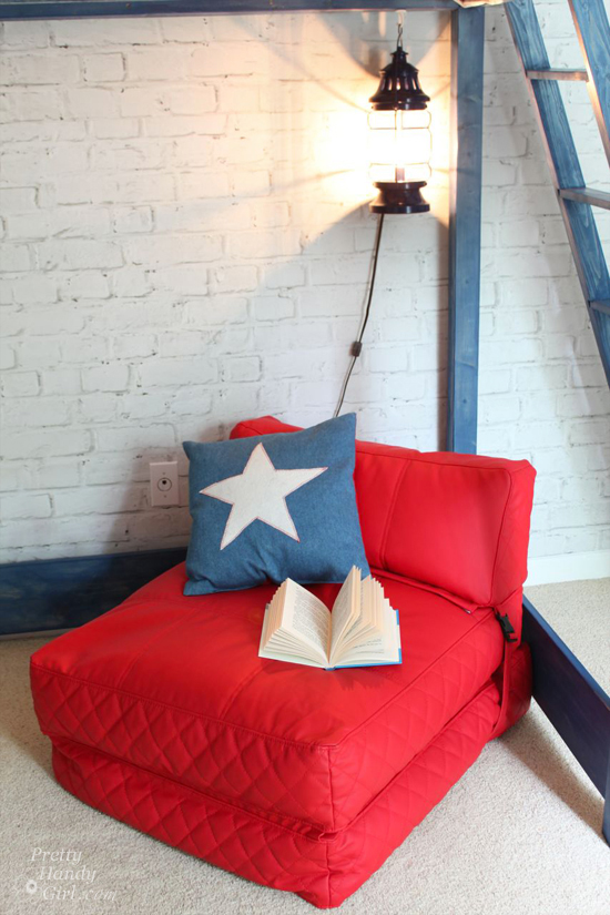 DIY Loft Bed | Pretty Handy Girl
