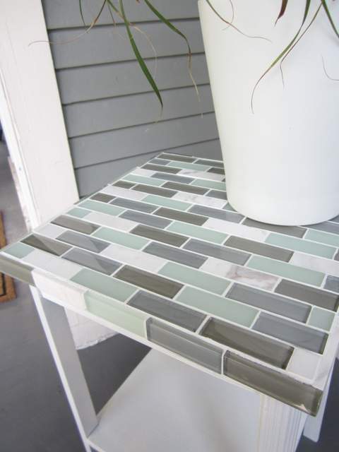 How to Tile a Small Table