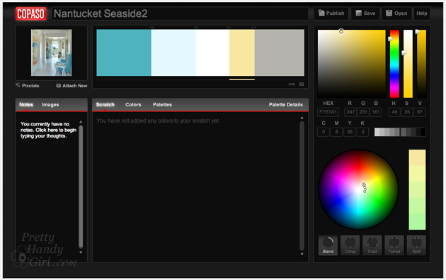 Copaso color palette | Pretty Handy Girl