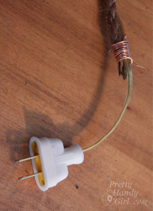 DIY Button Pendant Light |Pretty Handy Girl