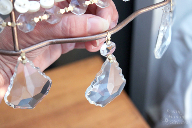 DIY Button Pendant Light | Pretty Handy Girl