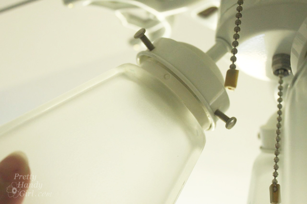 5 Minute Ceiling Fan upgrade | Pretty Handy Girl