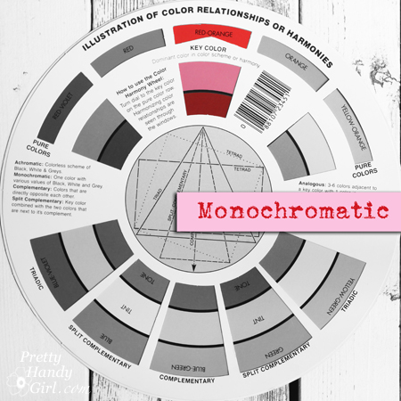 Monochromatic Palette | Pretty Handy Girl