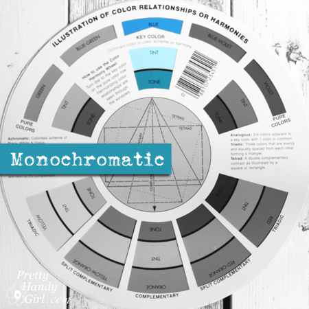 Monochromatic Palette | Pretty Handy Girl