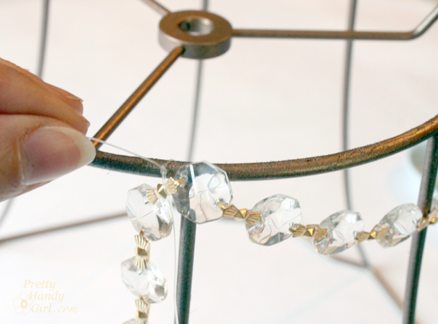 DIY Button Pendant Light |Pretty Handy Girl