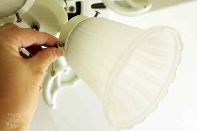 5 Minute Ceiling Fan upgrade | Pretty Handy Girl