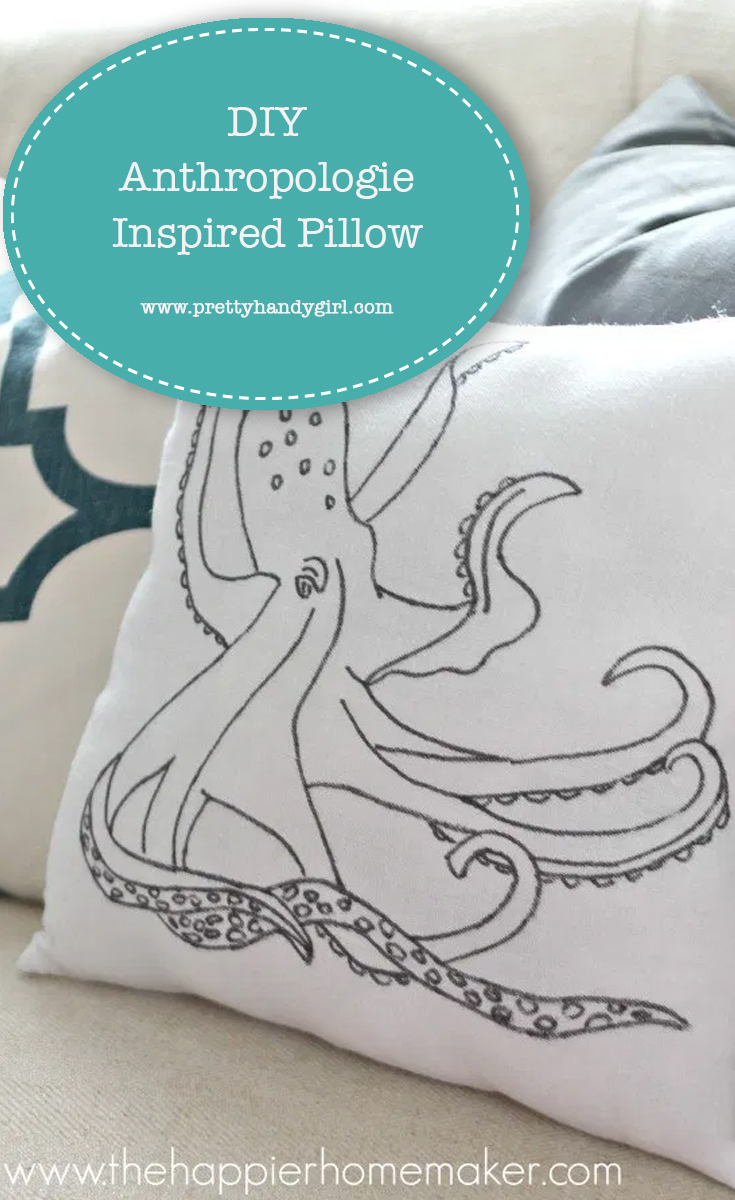 DIY Anthropologie Inspired Pillow