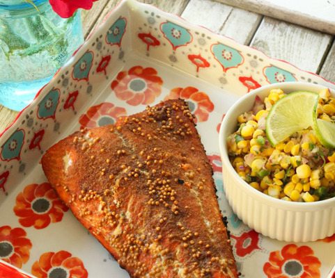 Spice-Rubbed Salmon Recipe | Pretty Handy Girl