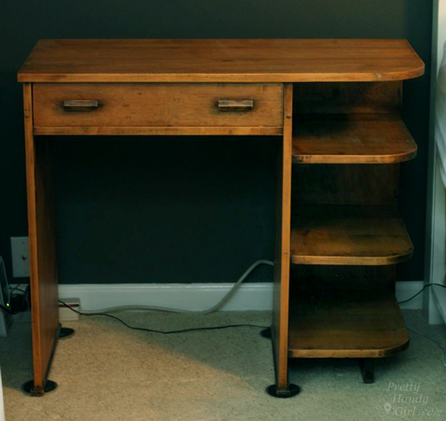 Painted Bedside Vanity | Pretty Handy Girl