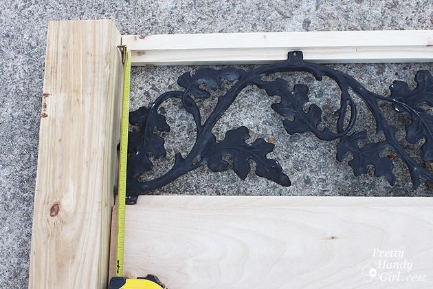 Modified King Size Farmhouse Bed with Storage Drawers | Pretty Handy Girl