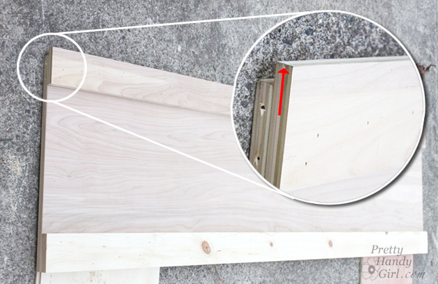 Modified King Size Farmhouse Bed with Storage Drawers | Pretty Handy Girl
