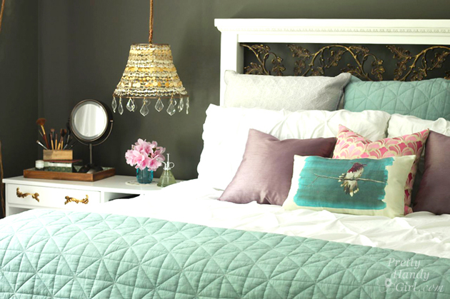 Modified King Size Farmhouse Bed with Storage Drawers | Pretty Handy Girl