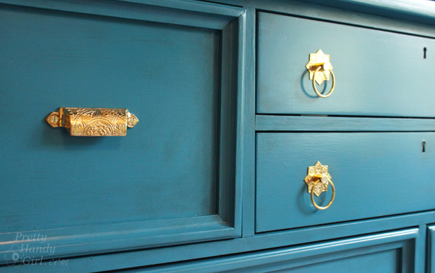 Facelift for a Knotty Pine Dresser | Pretty Handy Girl