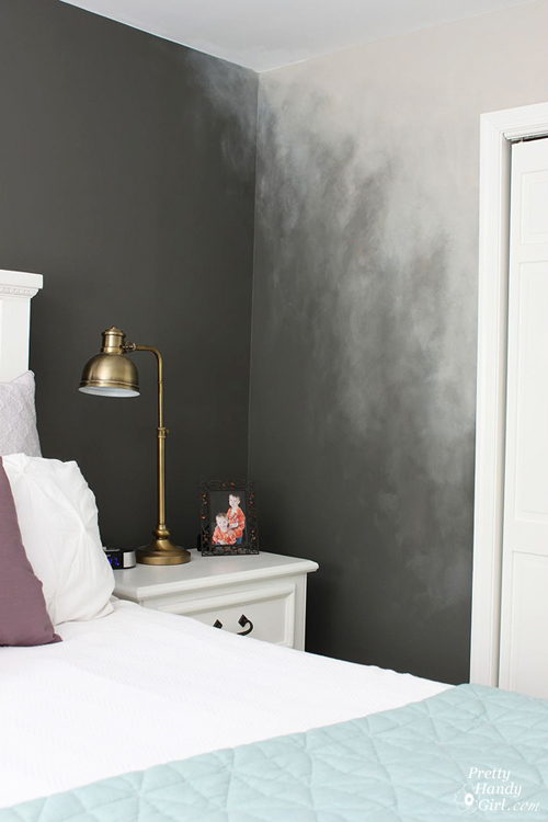 How to Paint an Ombré Wall Technique