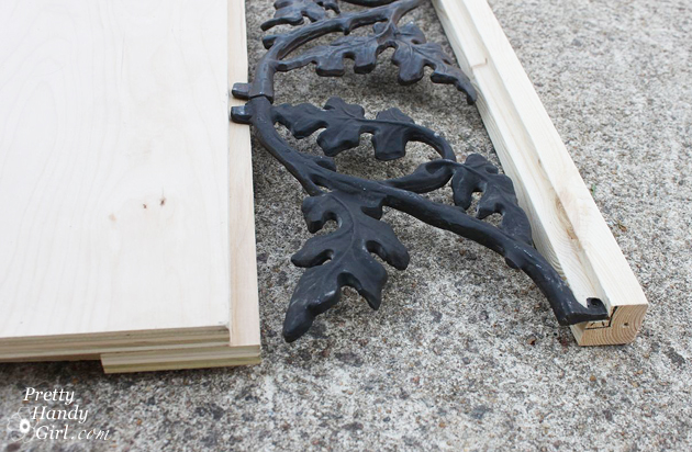 Modified King Size Farmhouse Bed with Storage Drawers | Pretty Handy Girl