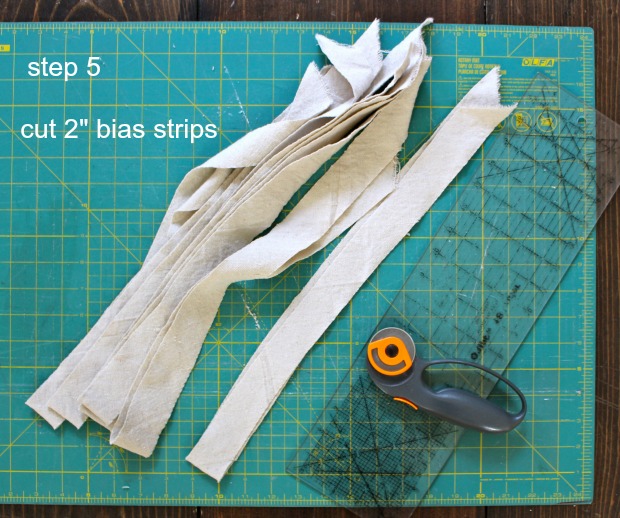 striped euro shams step 5